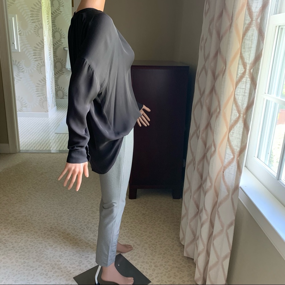 Rag & Bone Simone Micro-Check Cropped Pants (Size… - image 7